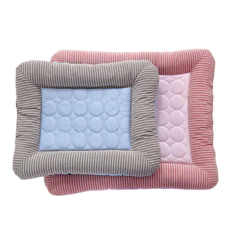 Cool, Breathable Ice-Silk Mat — Summer Comfort for Pets