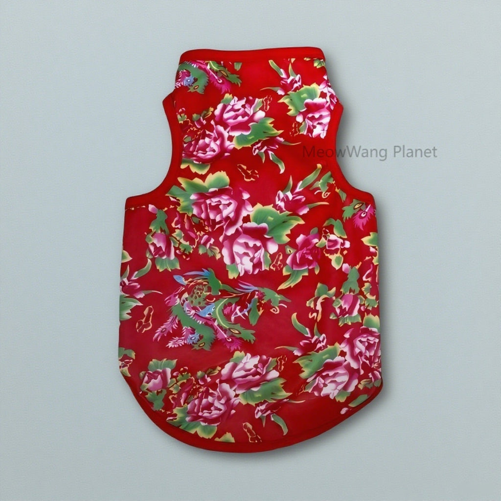 Breathable Floral Vest for Dogs & Cats: Comfort in Summer