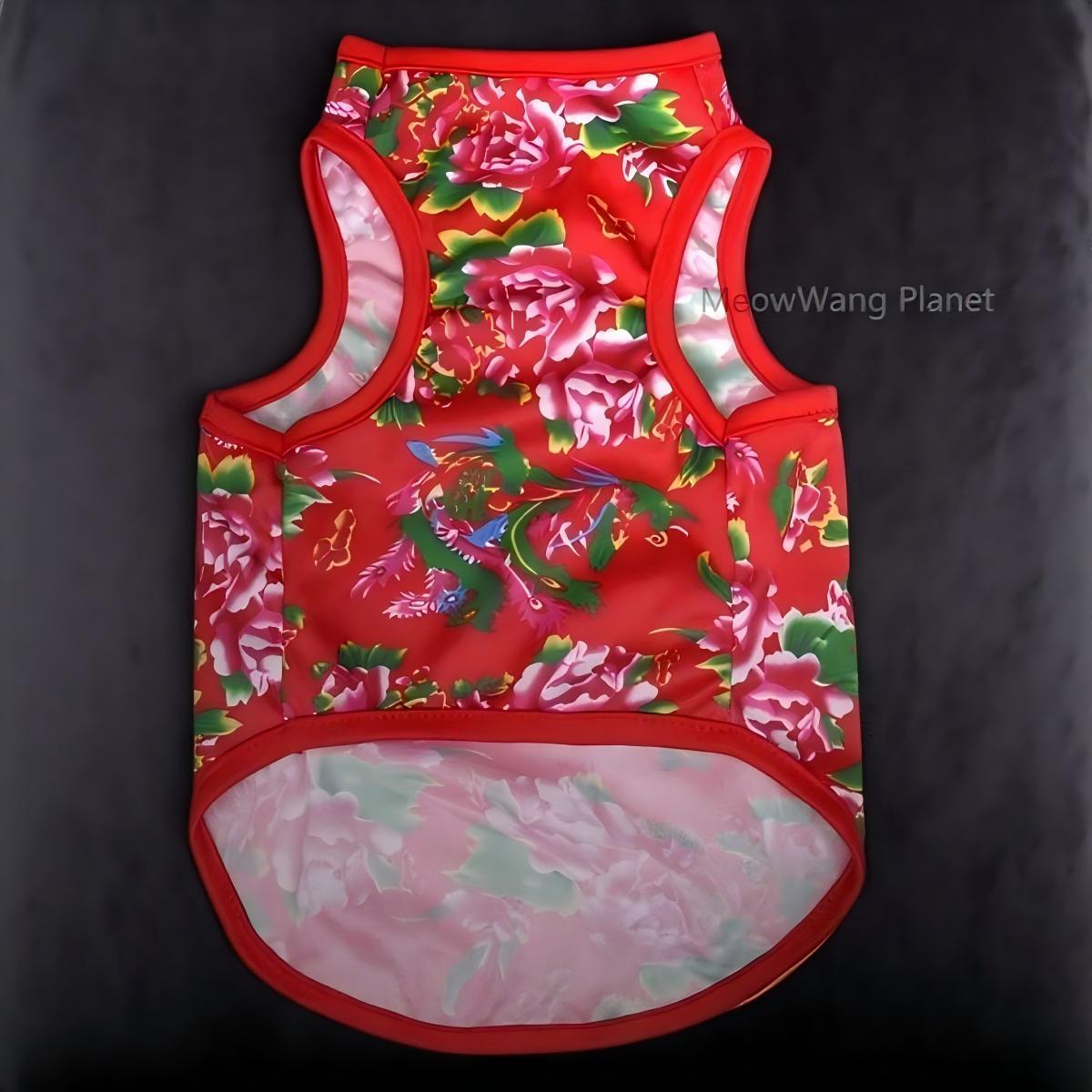 Breathable Floral Vest for Dogs & Cats: Comfort in Summer