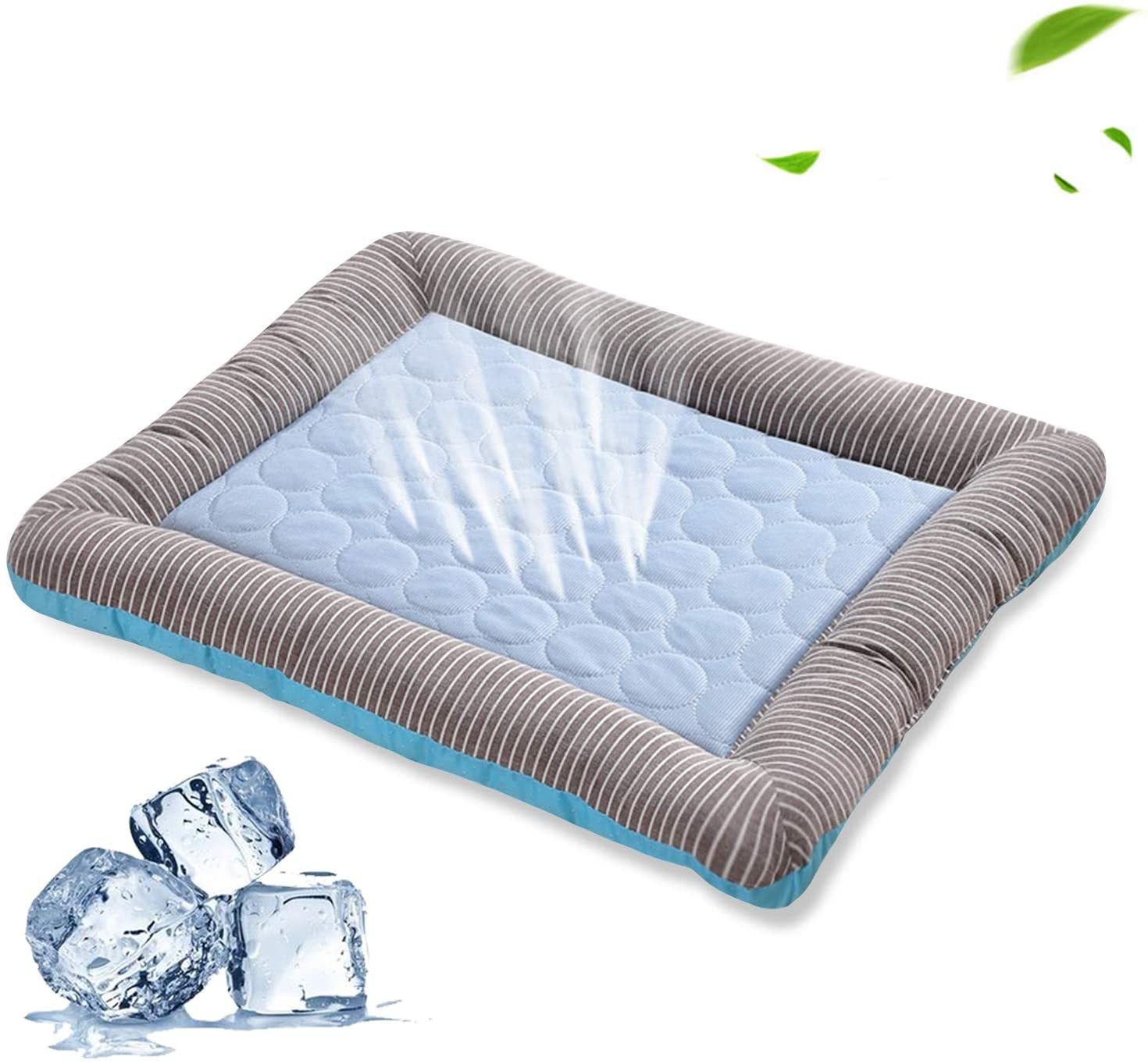Cool, Breathable Ice-Silk Mat — Summer Comfort for Pets