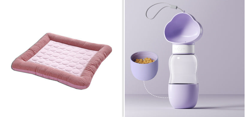 Cool, Breathable Ice-Silk Mat — Summer Comfort for Pets