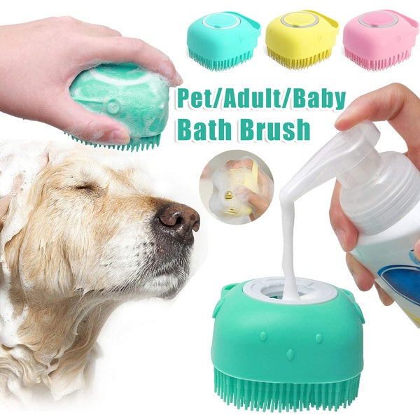 Bath Time Made Easy — Gentle Massage Gloves for Pets