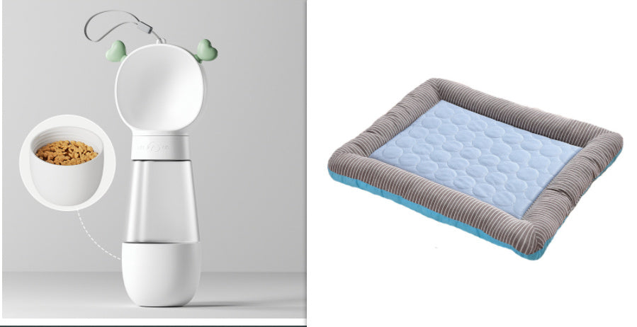 Cool, Breathable Ice-Silk Mat — Summer Comfort for Pets