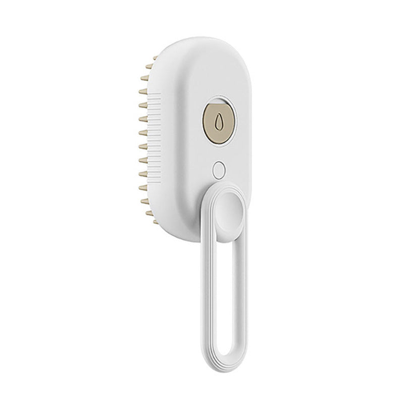 Steam-Spray Brush: Massage, Detangle & Shine Your Pet’s Coat