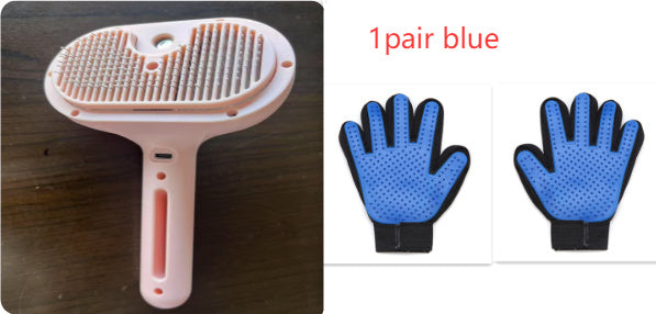 Gentle Pet Comb + Mist Spray — No More Tangled Fur