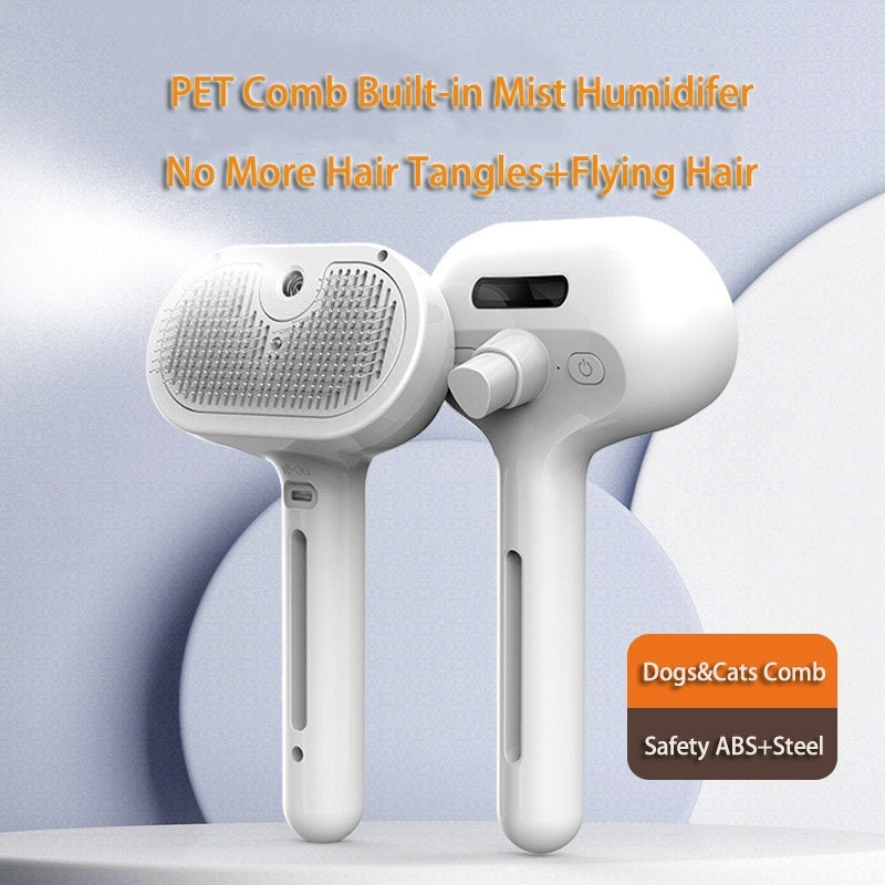 Gentle Pet Comb + Mist Spray — No More Tangled Fur