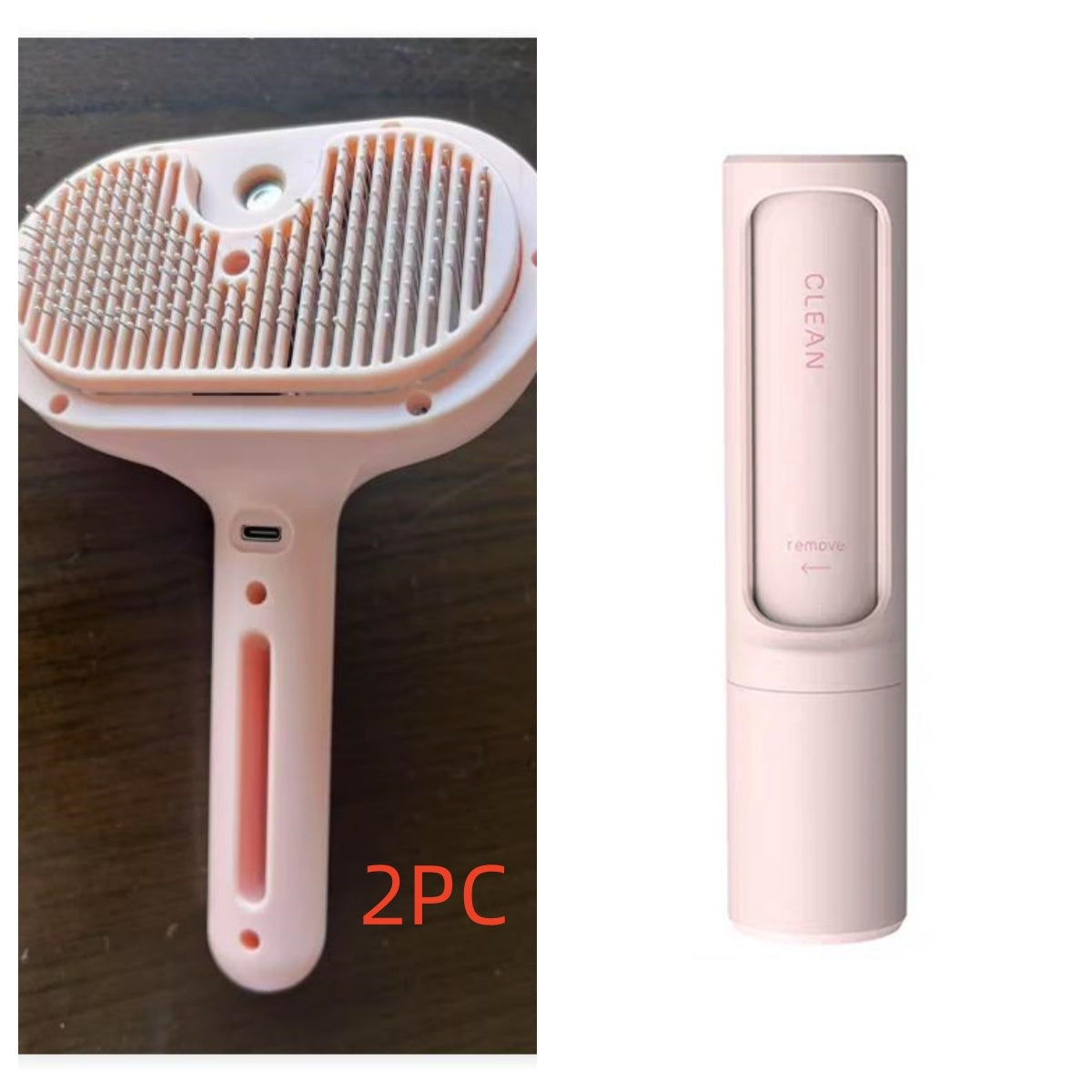 Gentle Pet Comb + Mist Spray — No More Tangled Fur